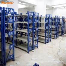 powder coated middle duty warehouse racks for spare parts